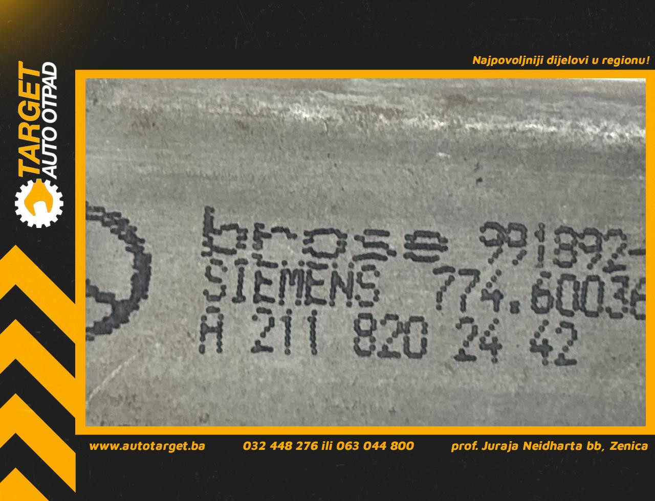 MOTORIC PODIZACA STAKLA MERCEDES E KLASA (W211) > 02-07 A21182024