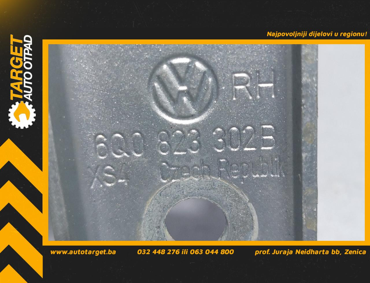 DIJELOVI SKARE OD HAUBE VW POLO > 01-05 6Q0823302B