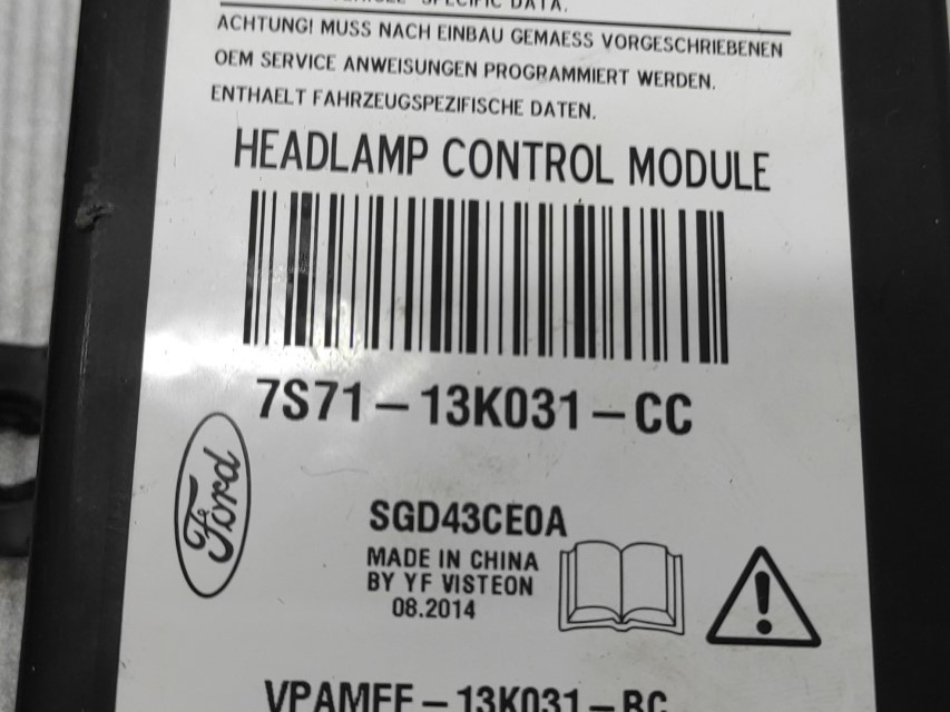 ELEKTRONIKA MODUL FORD KUGA > 13-16 7S7113K031CC