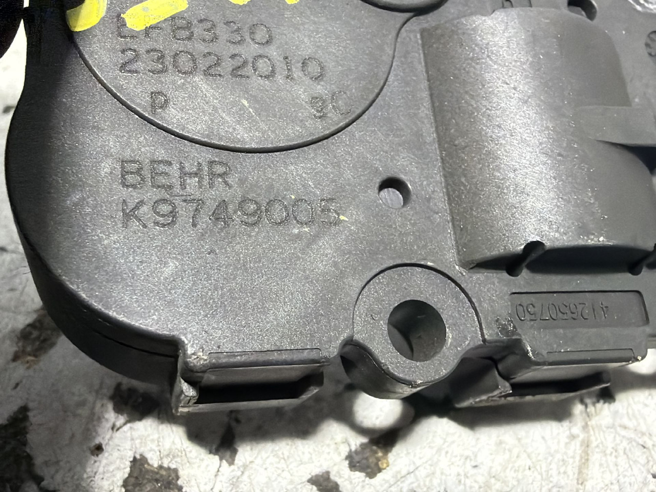 MOTORIC KLAPNE AUDI A5 (8T3/8F7) COUPE > 07-11 K9749005