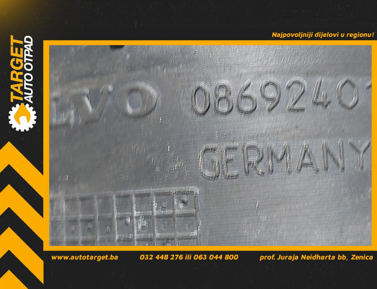 DIJELOVI CRIJEVO INTERKULERA VOLVO V70 > 12-13 08692401