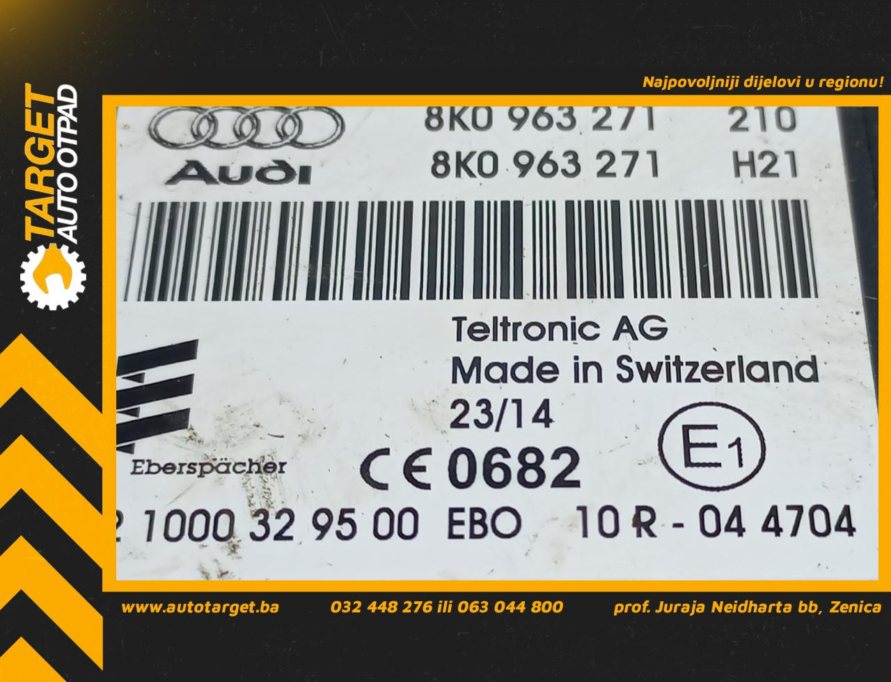 DIJELOVI ELEKTRONIKA MODUL AUDI A4 (B8) > 12-15 2.0 8K0963271
