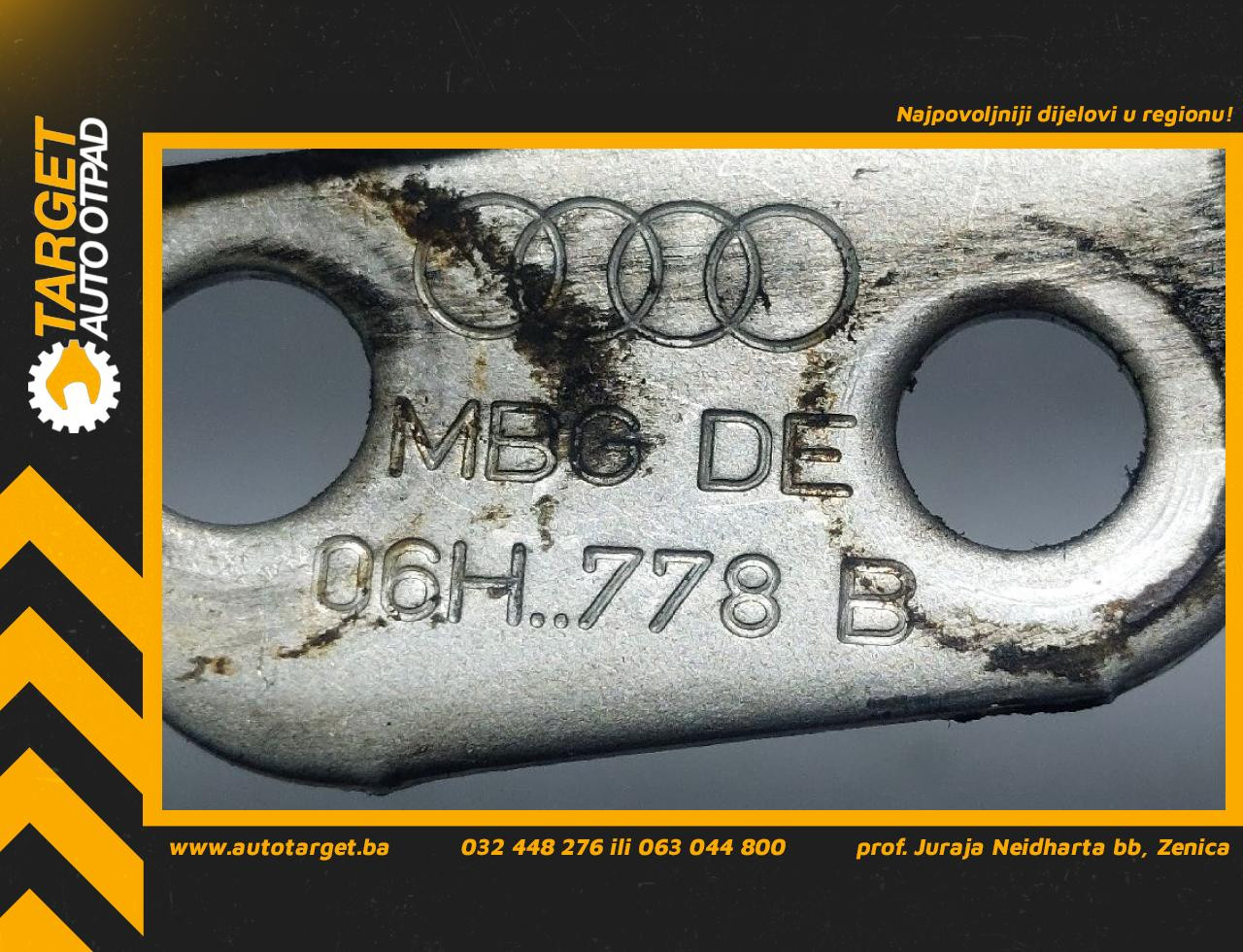DIJELOVI CRIJEVO AUDI A5 (8T) SPORTBACK > 07-11 2.0 06H778B