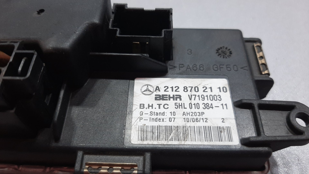 ELEKTRONIKA REOSTAT MERCEDES E KLASA (W212) > 09-13 A21