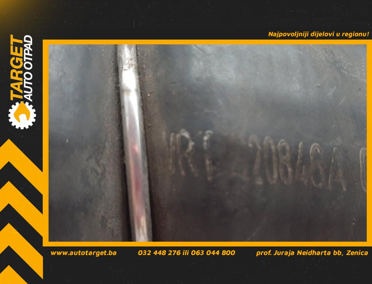 DIJELOVI CRIJEVO TURBINE VW PASSAT B3 > 88-93 VRTS20846A