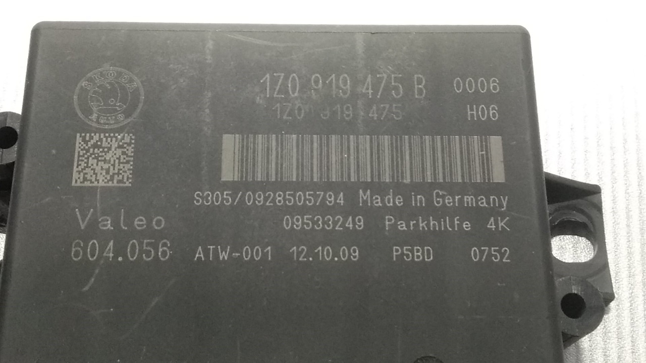 ELEKTRONIKA MODUL SKODA OCTAVIA > 00-04 1Z0919475B