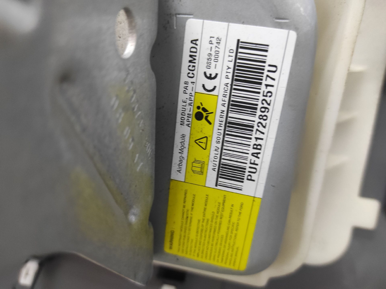 AIRBAG SUVOZACA FORD RANGER > 16- 626605700E