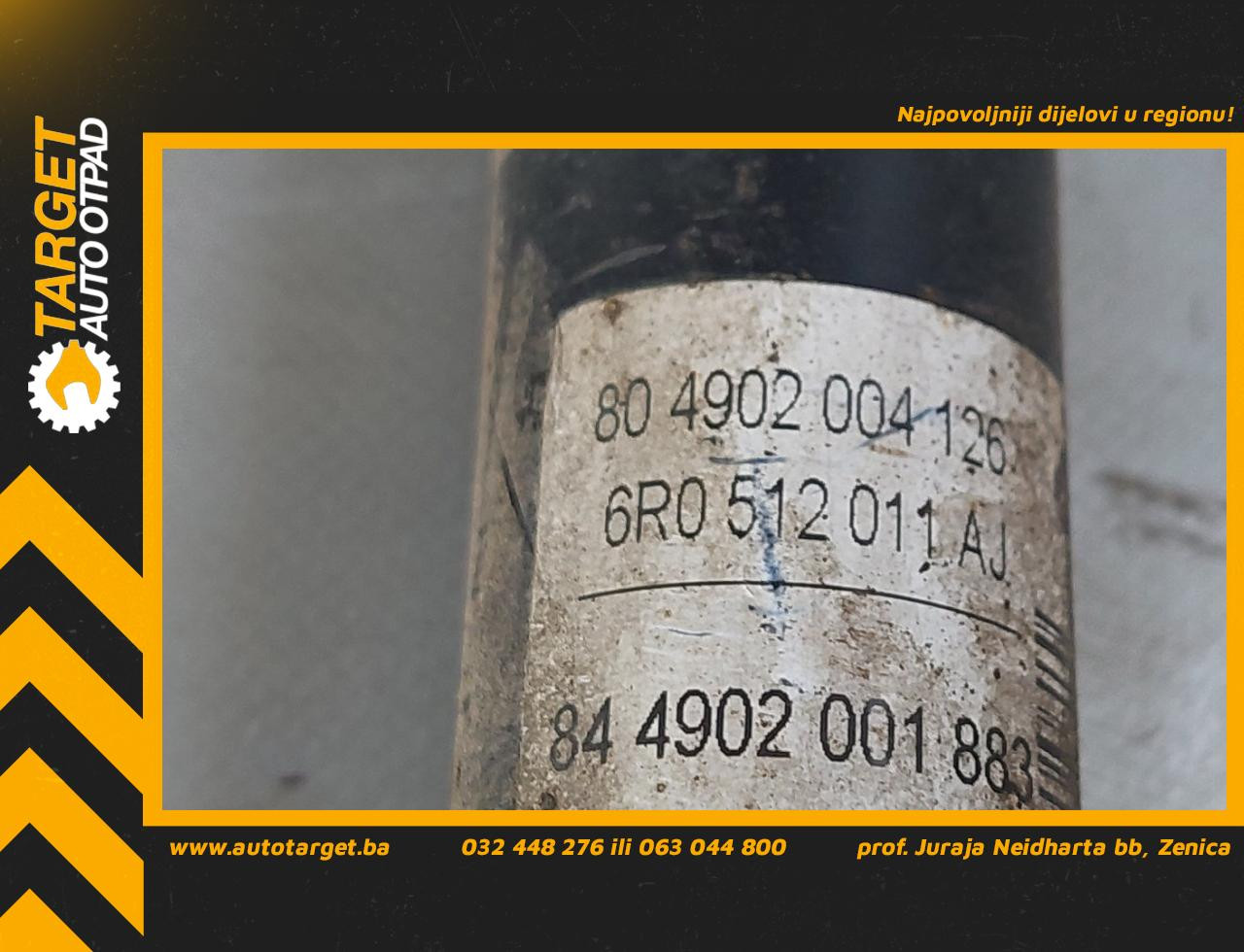 DIJELOVI AMORTIZER VW POLO > 09-14 6R0512011AJ