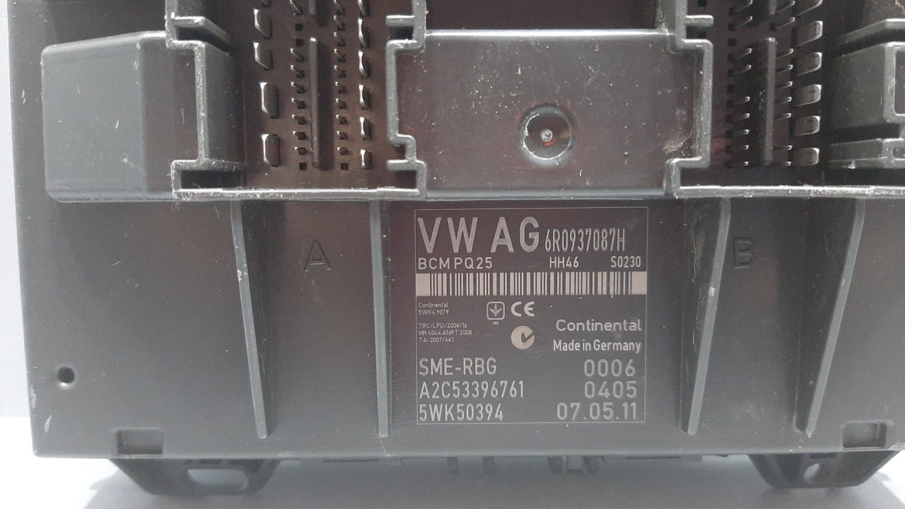DIJELOVI ELEKTRONIKA MODUL VW POLO > 09-14 6R0937087H
