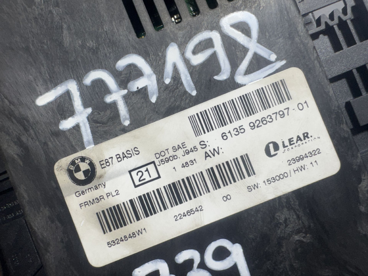 ELEKTRONIKA MODUL BMW X1 (E84) > 09-12 61359263797