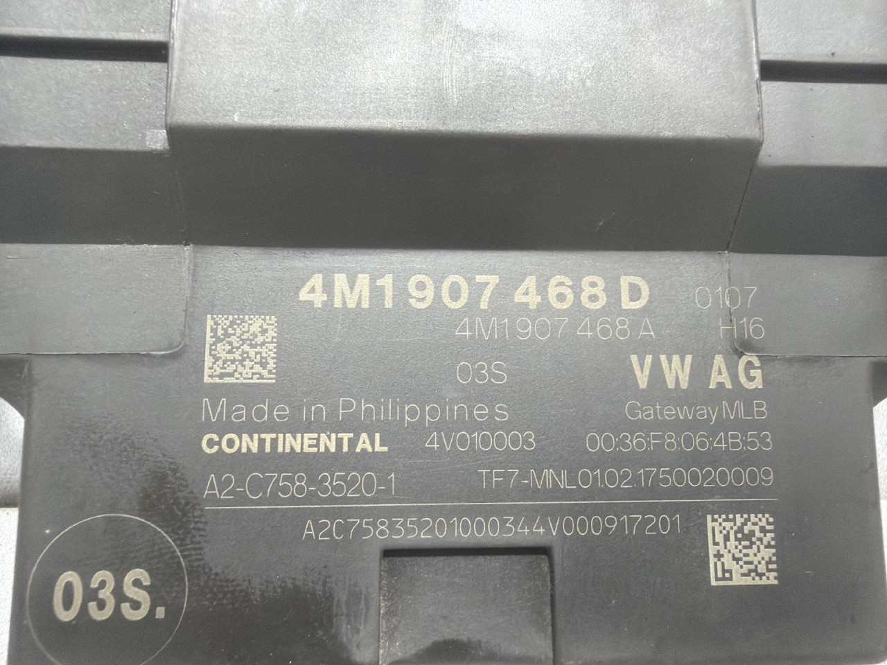 DIJELOVI ELEKTRONIKA MODUL AUDI A4 (B9) > 15-18 2.0 4M1907468D