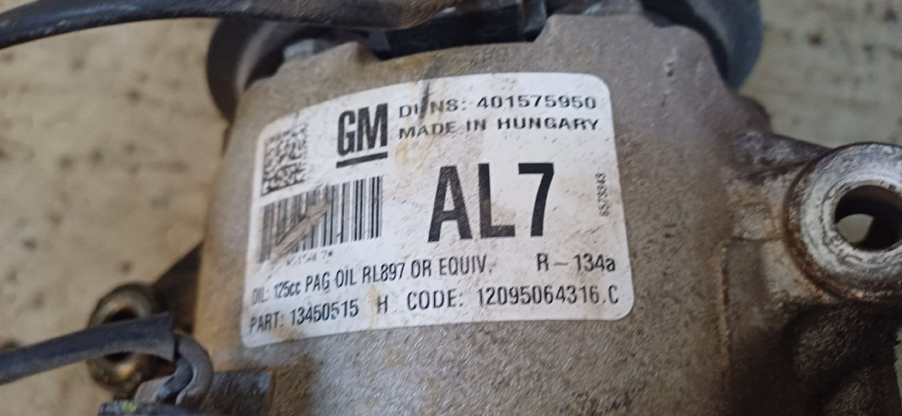 DIJELOVI KOMPRESOR KLIME OPEL INSIGNIA > 14-16 1.4