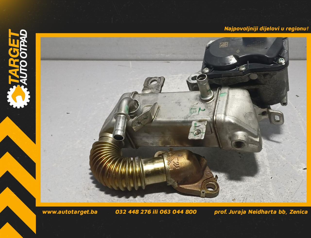 HLADNJAK EGR VENTILA NISSAN X-TRAIL > 17- 147350678R