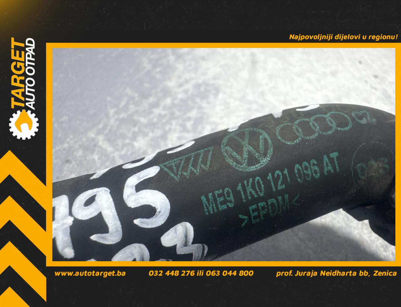 DIJELOVI CRIJEVO VW PASSAT B6 > 05-10 1.4 1K0121096AT