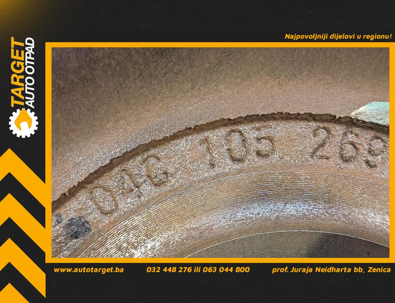 DIJELOVI ZAMAJAC VW UP > 16- 1.0 04C105269B