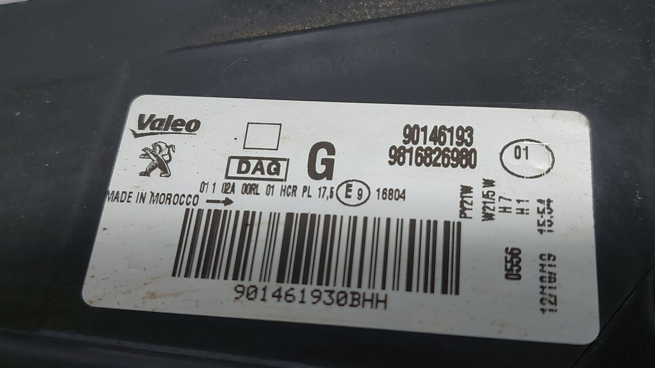 FAR OSTECEN PEUGEOT PARTNER/RIFTER > 18- 9816826980