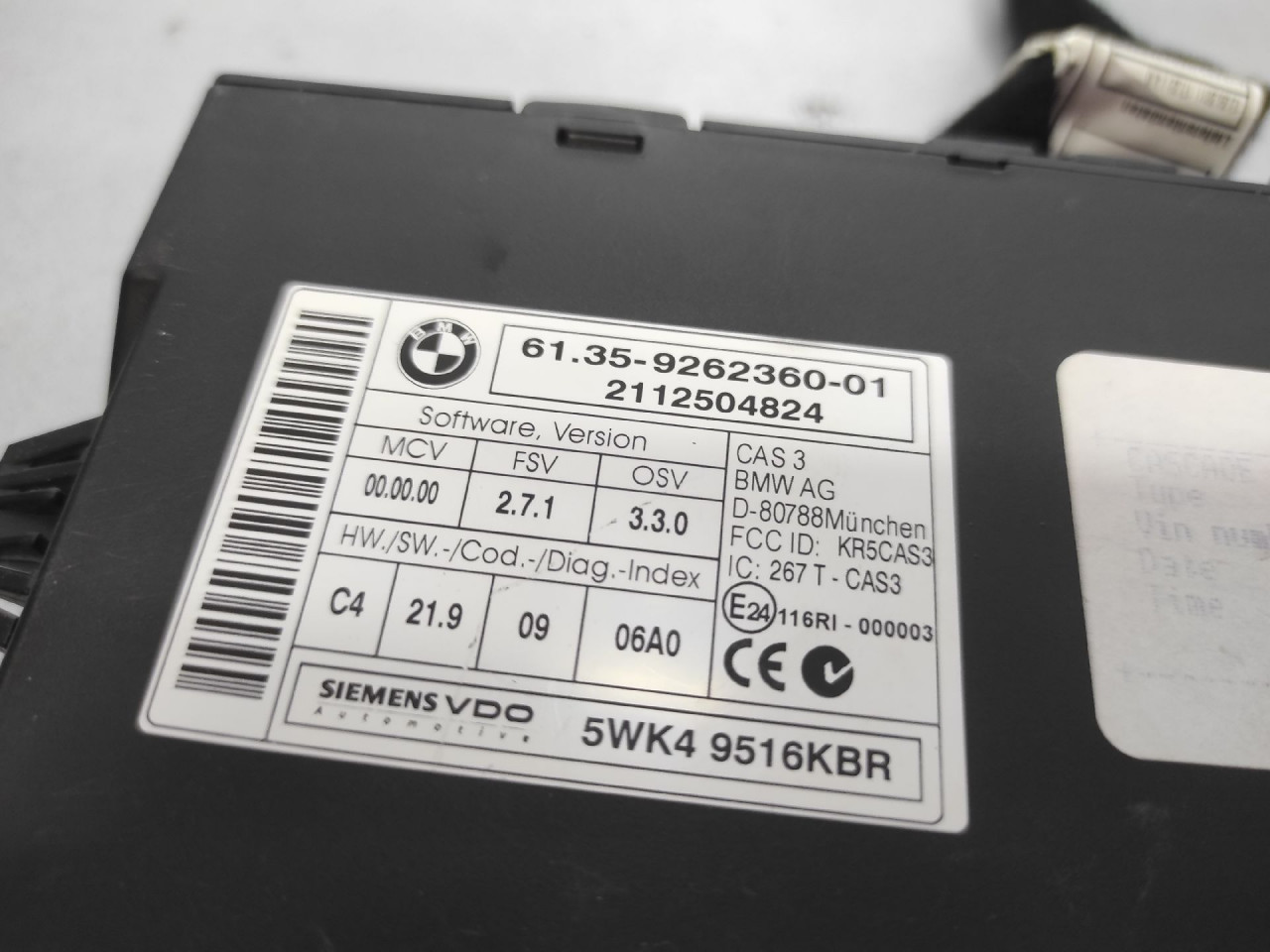ELEKTRONIKA MODUL BMW X5 (E70N) > 10-13 9262360