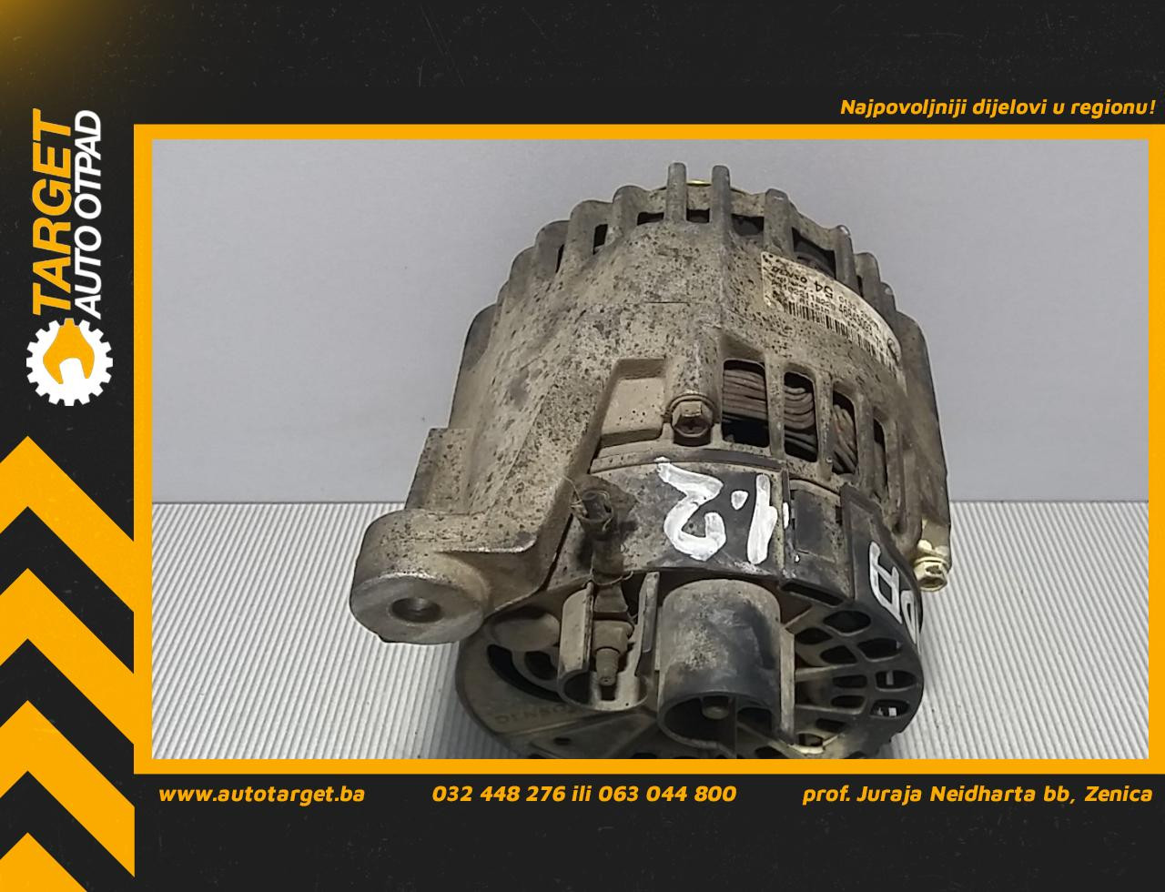 DIJELOVI ALTERNATOR FIAT PANDA > 03-11 1.2 46843093