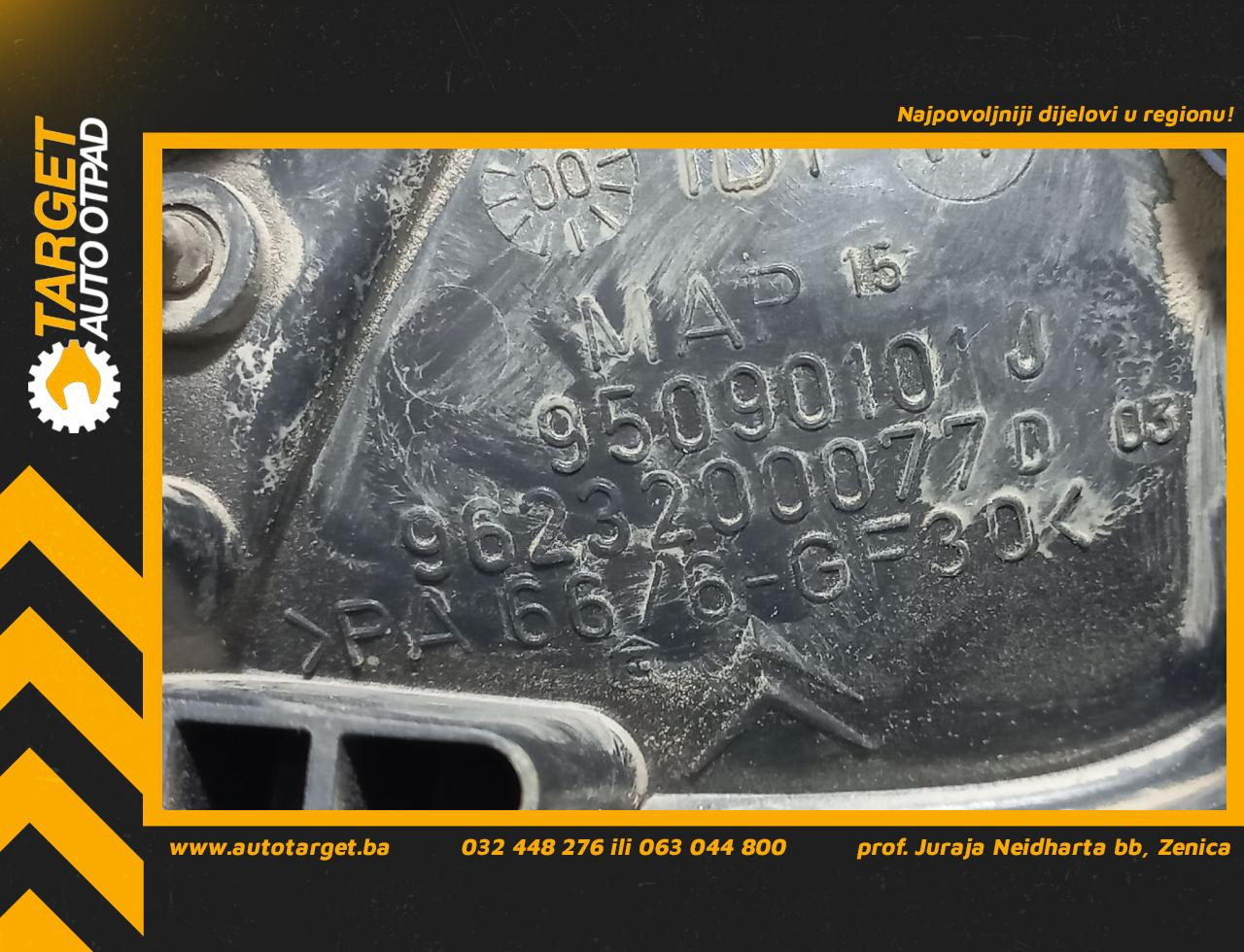 UNUTRASNJA RUCKA VRATA CITROEN XSARA > 00-04 9623200077D