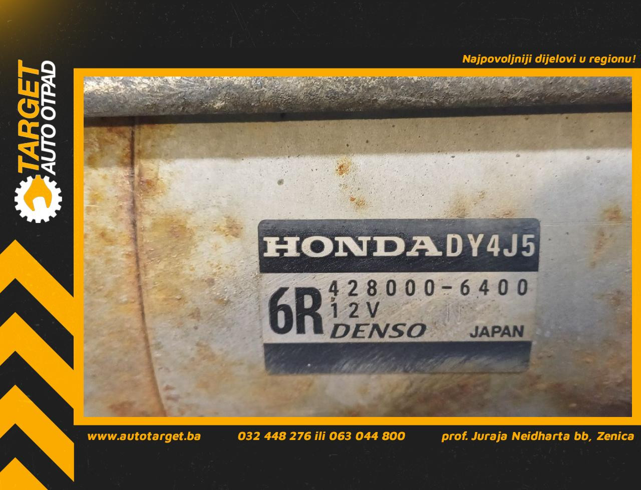 DIJELOVI ALNASER HONDA CRV > 10-12 2.2 4280006400