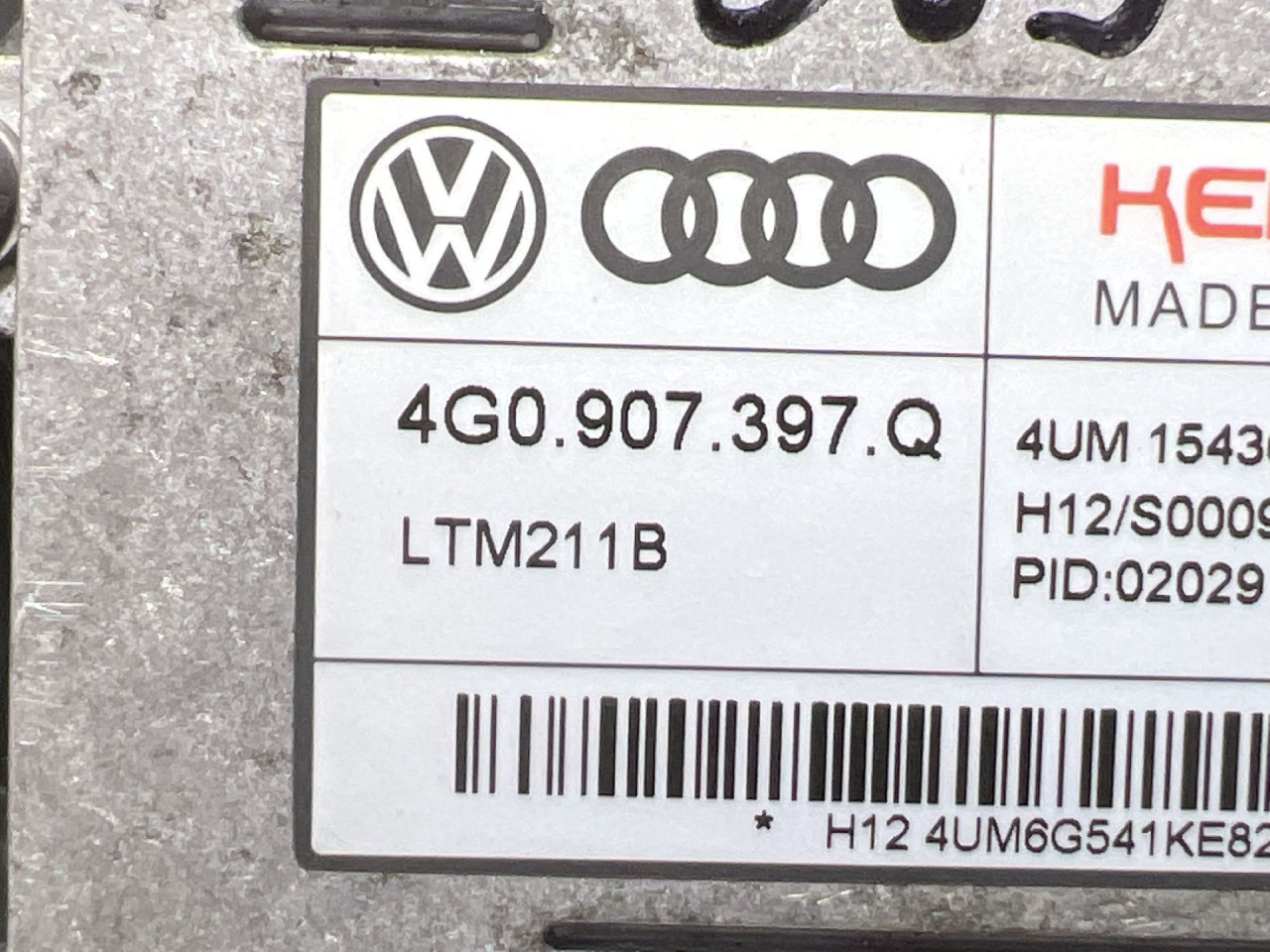 DIJELOVI BALAST FARA AUDI A6 4G > 14-18 4G0907397Q
