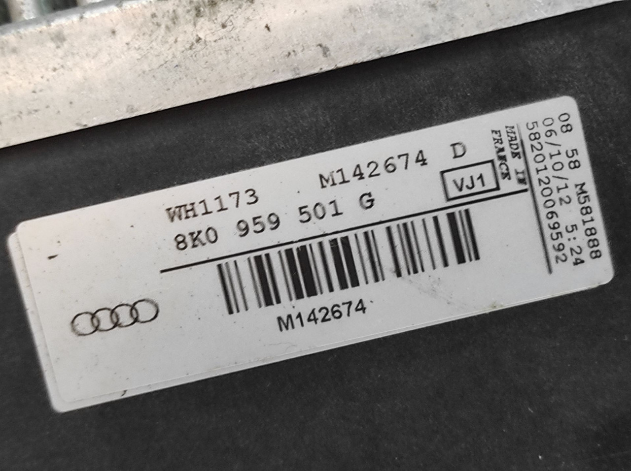 ELEKTRONIKA REOSTAT AUDI A5 (8T) SPORTBACK > 11-17 8K09