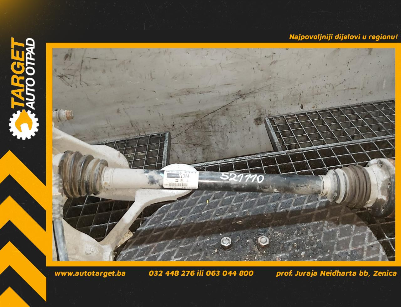 DIJELOVI POLUOSOVINA AUDI A5 (8T3/8F7) COUPE > 07-11
