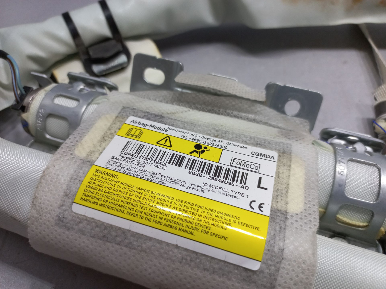 KROVNI AIRBAG FORD RANGER > 16- EB3B26042D95AD