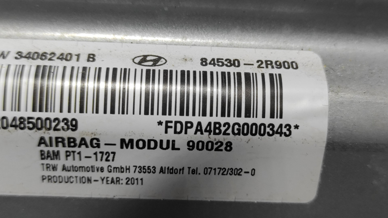 AIRBAG SUVOZACA HYUNDAI I30 > 10-12 845302R900