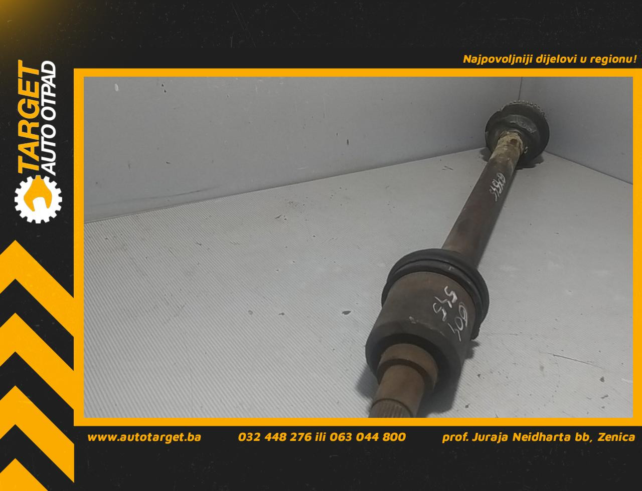 DIJELOVI POLUOSOVINA SMART FORTWO > 97-01 0.7 A1613570191