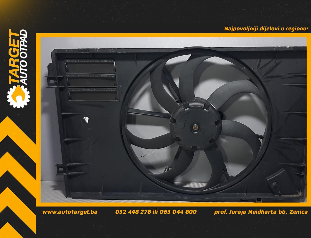 DIJELOVI VENTILATOR VW GOLF 6 > 08-12 1K0121203AR
