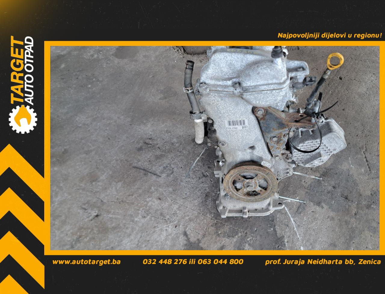 DIJELOVI MOTOR TOYOTA YARIS > 11-14 1.5 1NZ