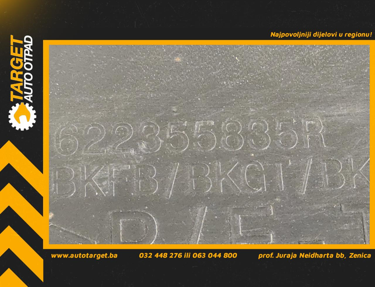 POTPORA PREDNJEG BRANIKA RENAULT MEGANE > 14-16 622355835R