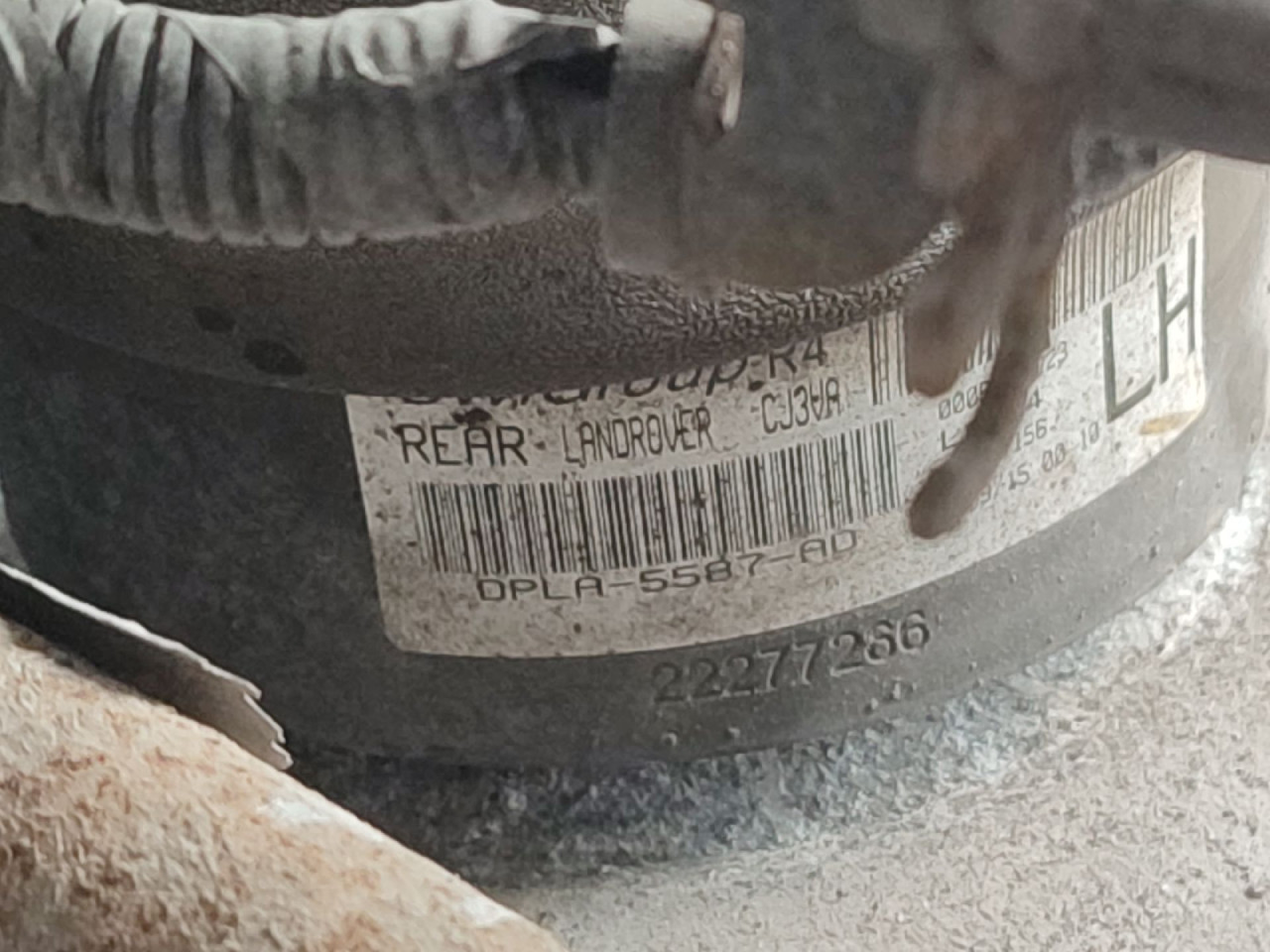 ZRACNI JASTUK LAND ROVER RANGE ROVER SPORT > 18- 0PLA-5