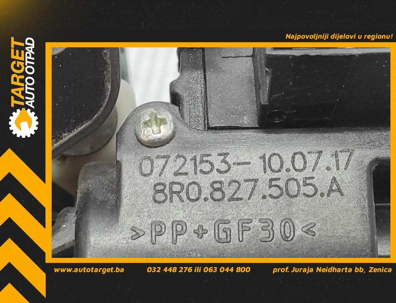 DIJELOVI BRAVA GEPEKA SKODA FABIA > 14- 8R0827505A