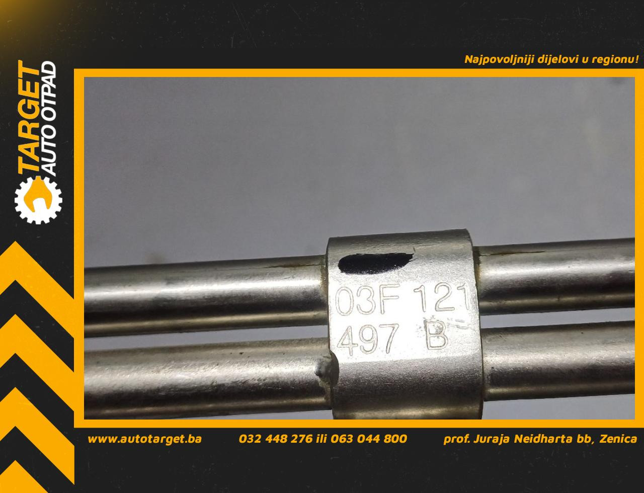 DIJELOVI CRIJEVO SEAT LEON > 09-12 1.2 03F121497B