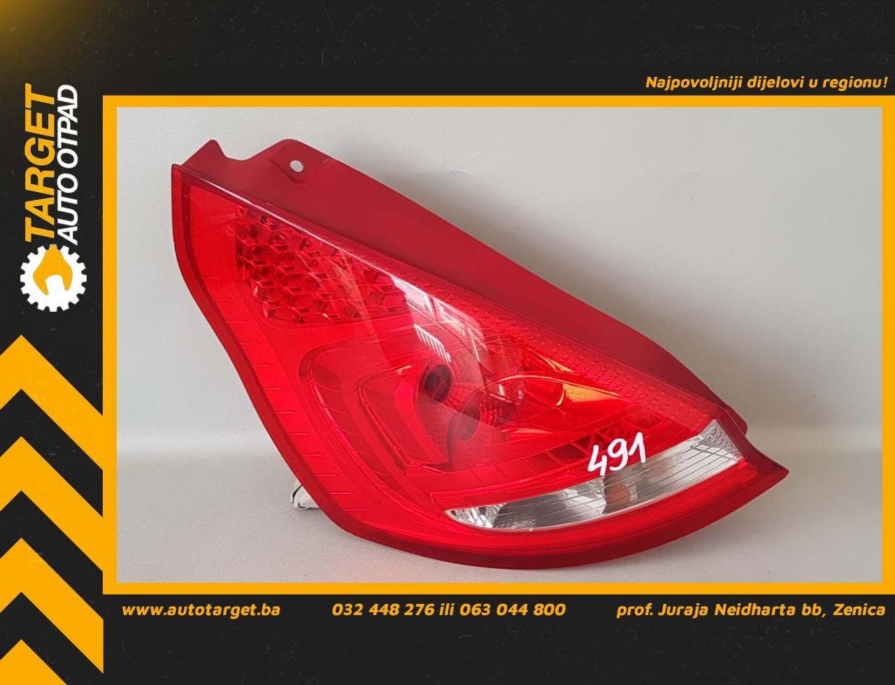 STOP SVJETLO FORD FIESTA > 08-12 FD344015 8A6113405A