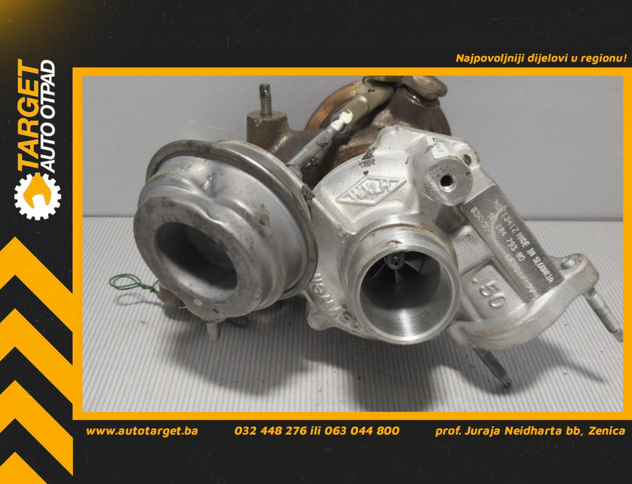 DIJELOVI TURBINA PEUGEOT 308 > 13-17 1.2 9818479380