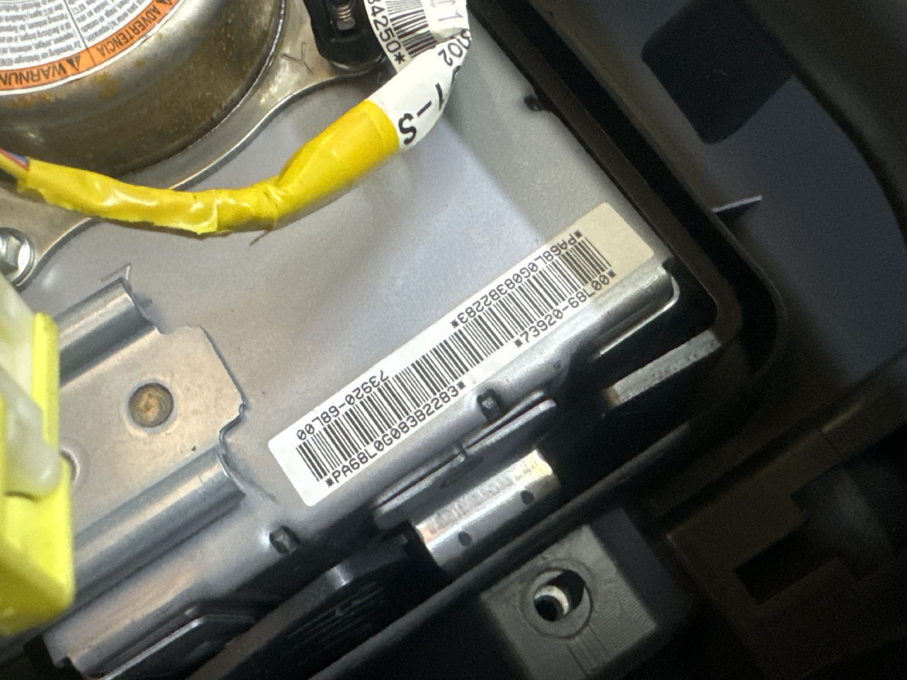 AIRBAG SUVOZACA SUZUKI SWIFT > 10-13 7392068L00