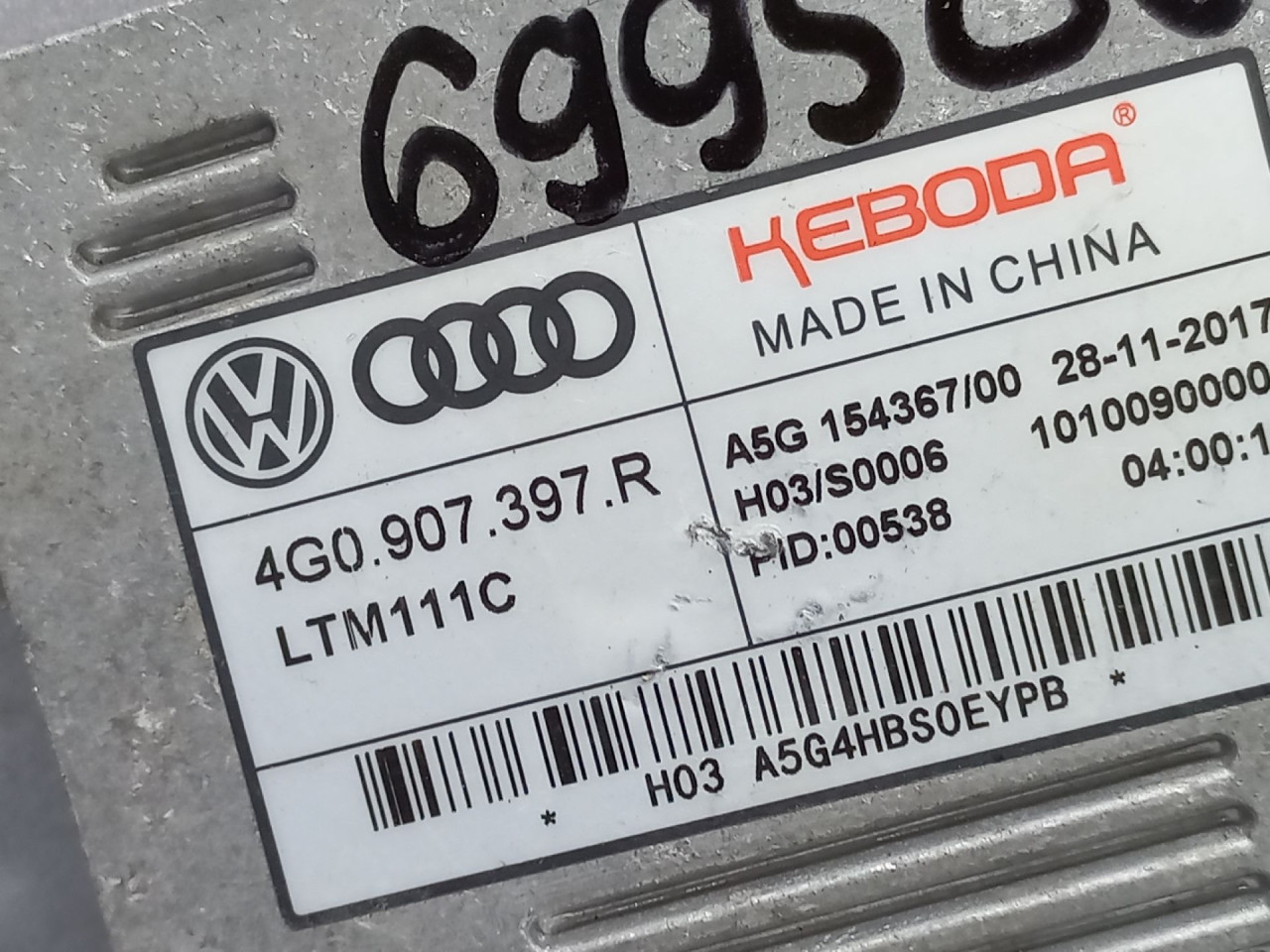 BALAST FARA AUDI A3 (8V1/8VA) > 12-16 4G0907397R