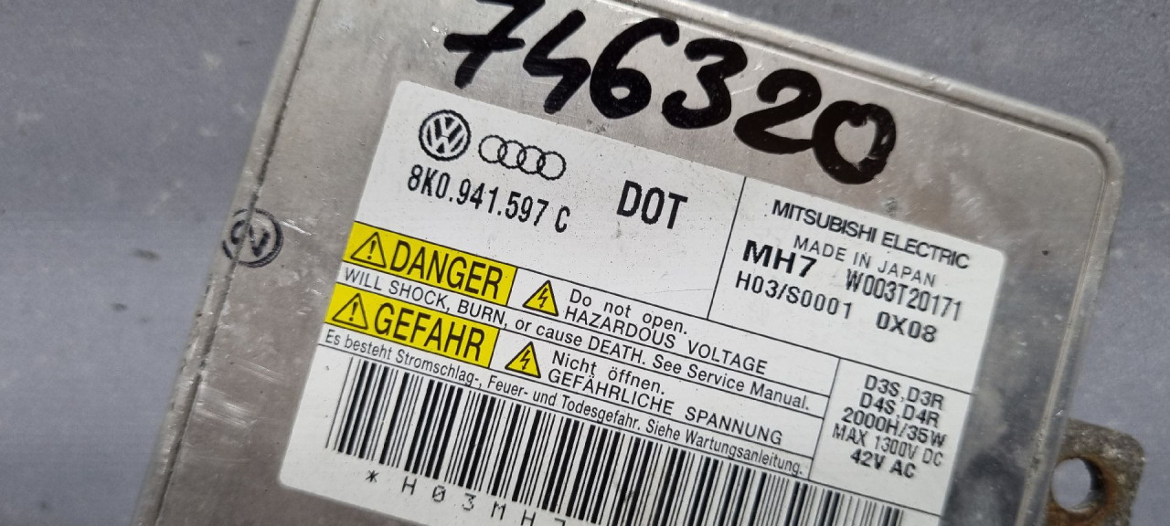 DIJELOVI BALAST FARA AUDI A6 4G > 11-14 8K0941597C