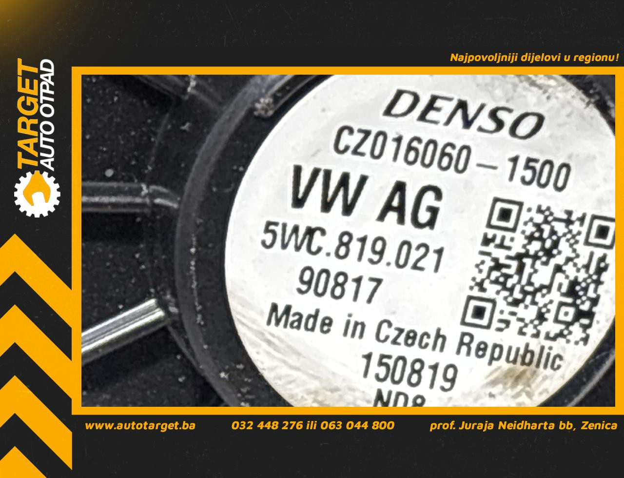 DIJELOVI VENTILATOR KABINE VW PASSAT B8 > 19 - 1.6 5WC819021
