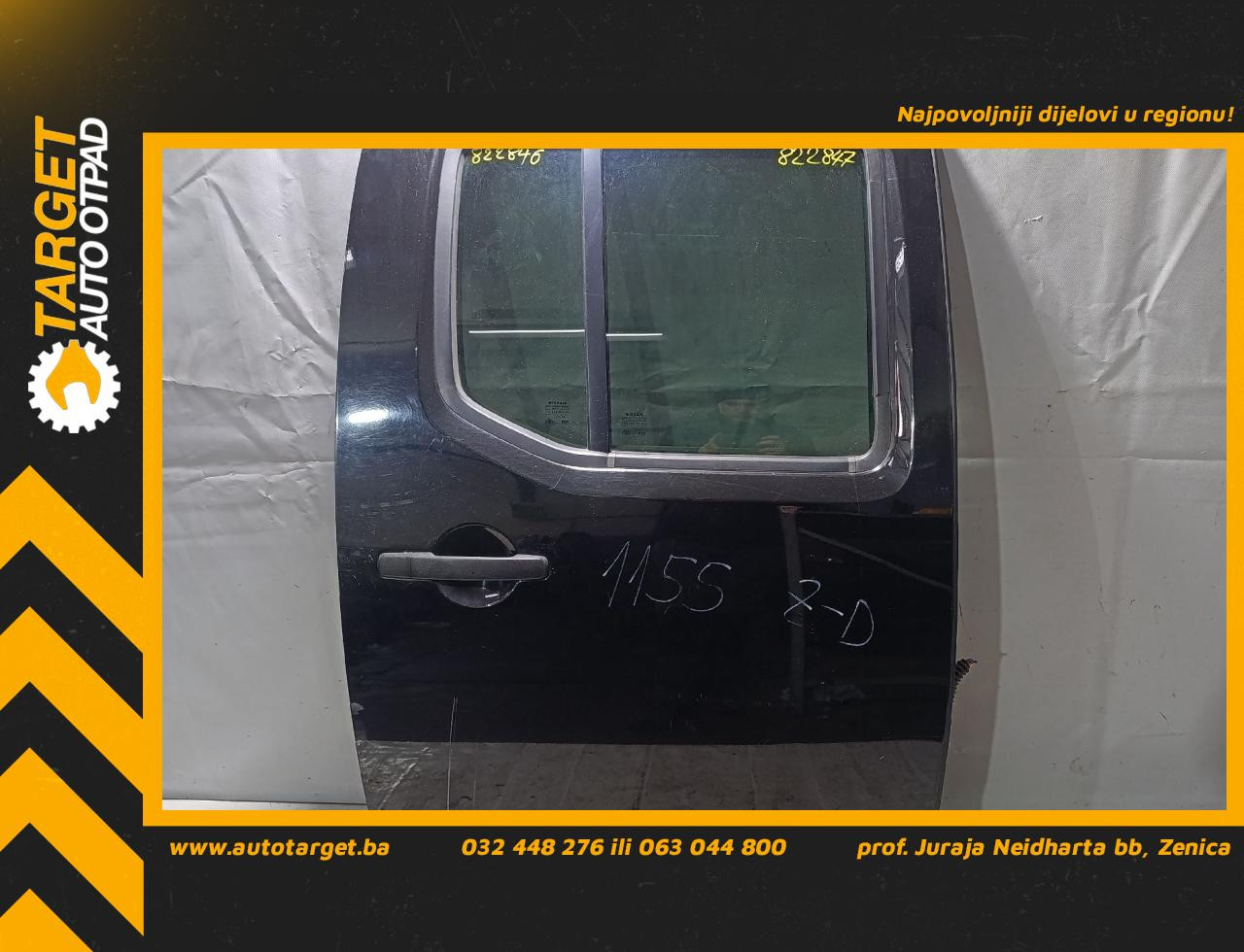 DIJELOVI VRATA NISSAN NAVARA PATHFINDER > 10-15 3.0