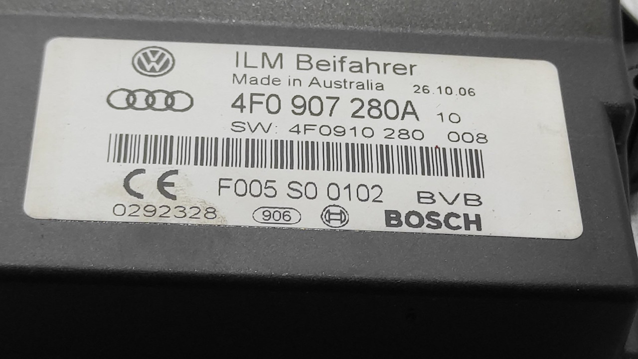 KOMFORT ELEKTRONIKA AUDI A6 > 04-08 4F0907280A