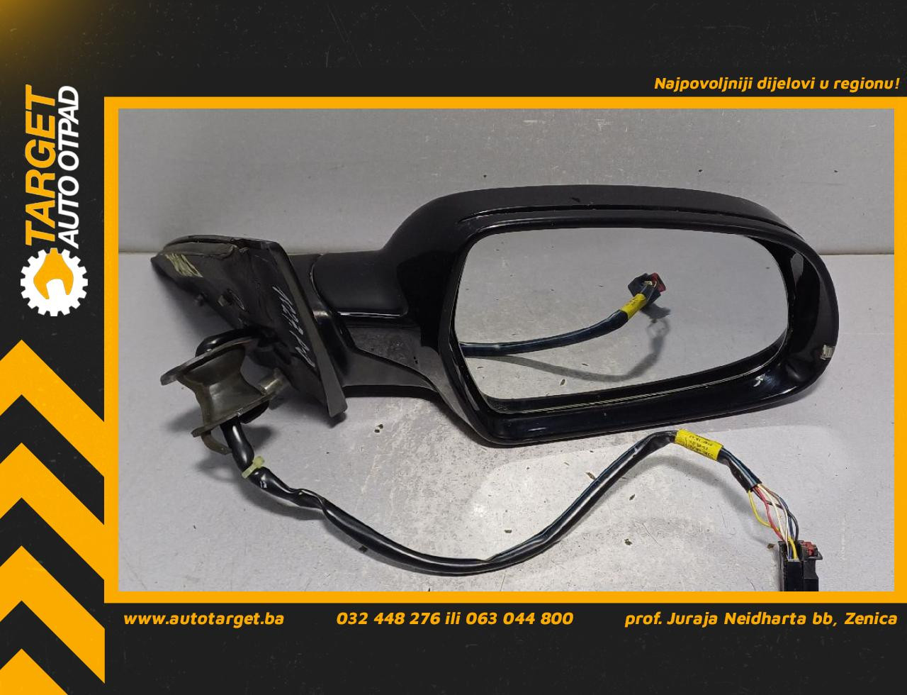 DIJELOVI RETROVIZOR AUDI A4 (B8) > 12-15 2.0 8F0857528A3Q7