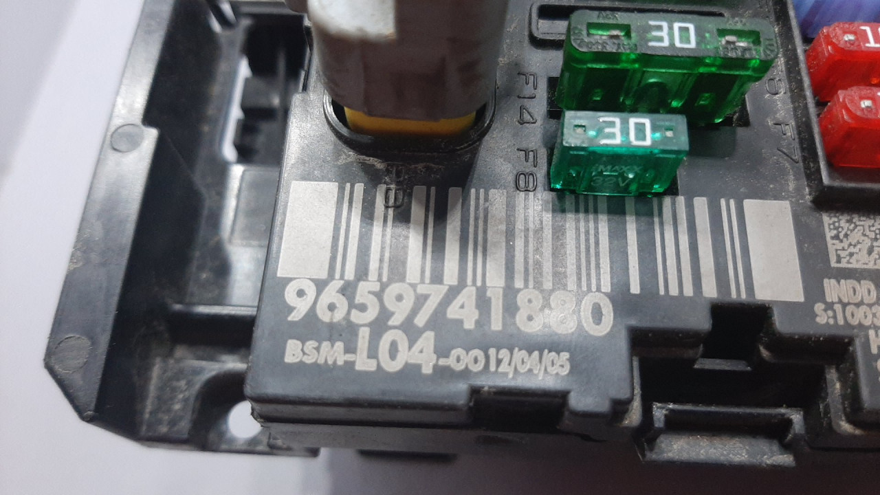 ELEKTRONIKA MODUL PEUGEOT 307 > 05-09 9659741880