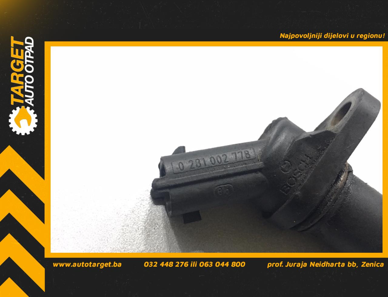 DIJELOVI SENZOR RADILICE PEUGEOT BOXER > 06-14 0281002778