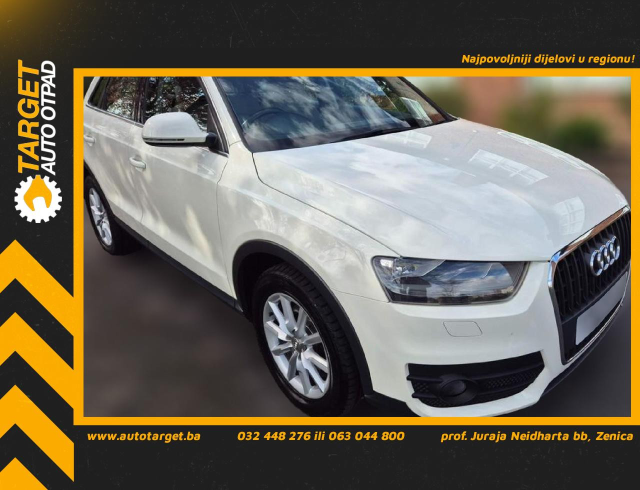 DIJELOVI RETROVIZOR AUDI Q3 > 11-15 2.0