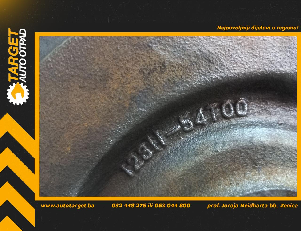 DIJELOVI ZAMAJAC NISSAN NAVARA > 97-01 2.5 1231154T00
