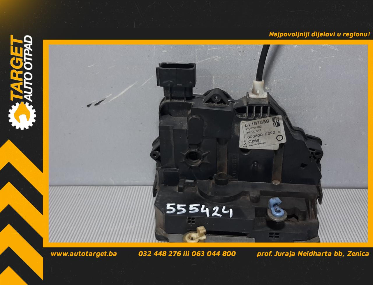 DIJELOVI BRAVA VRATA FIAT GRANDE PUNTO > 05-09 51797558